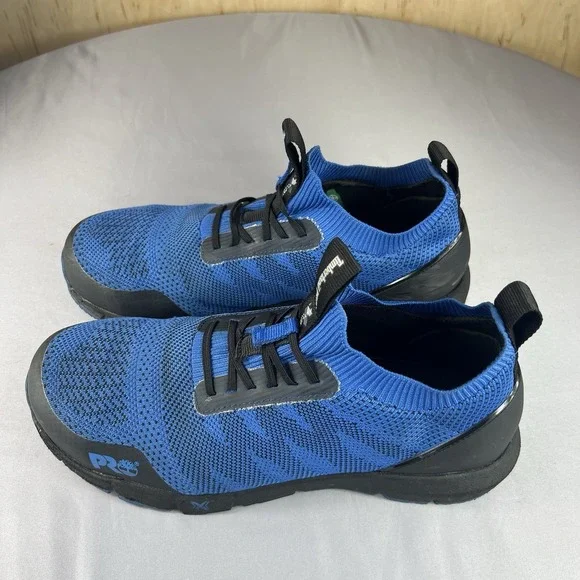 Timberland PRO Radius Men's 10 Slip-On Safety Toe Knit Work Shoes Composite Toe - Picture 8 of 16